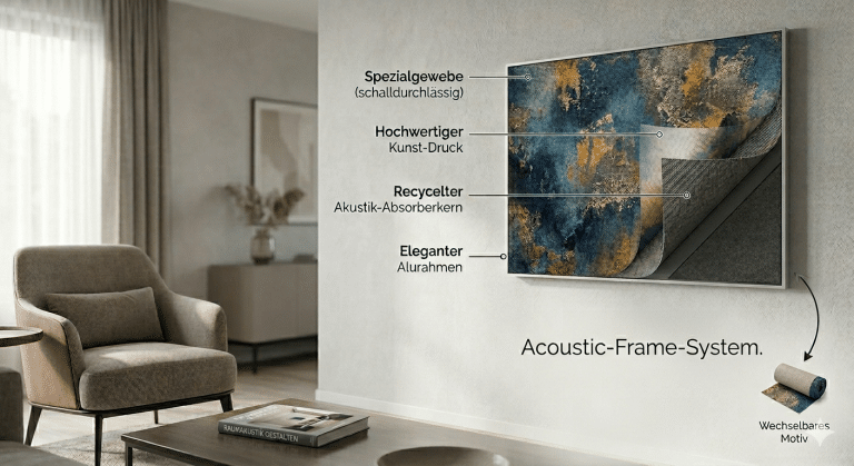 Akustikbild – Schluss mit Hall – Die ArtFrame™ Lösung von Art Heroes